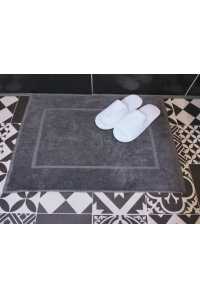 Obrázok pre Hotelová kúpeľňová predložka 750 gr/m2 tmavo sivá 100% bavlna