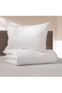 Obrázok pre Hotelová posteľná bielizeň ATLAS GRÁDL CLASSIC 20 mm pásik SET 160 g/m2 100% mykaná bavlna