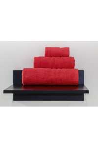Obrázok pre Hotelový uterák, osuška 400 g/m2  CLASSIC červený 100% bavlna