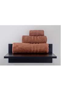 Obrázok pre Hotelový uterák, osuška 400 g/m2  CLASSIC hnedý 100% bavlna