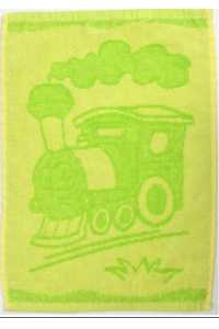 Obrázok pre Detský froté uterák 100 % bavlna, 400 g/m2 - ZELENÁ MAŠINKA