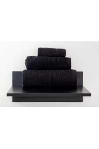 Obrázok pre Hotelový uterák, osuška 500 g/m2 COMFORT čierny 100% bavlna