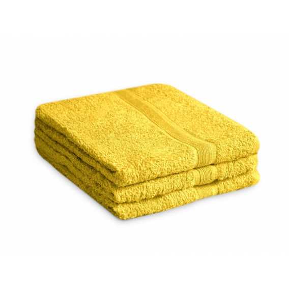 Obrázok pre Hotelový uterák, osuška SOFT 100 % bavlna, 400 g/m2 - ŽLTÝ
