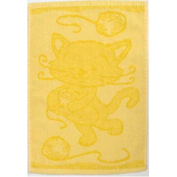 Obrázok pre Detský froté uterák 100 % bavlna, 400 g/m2 - ŽLTÁ MAČIČKA